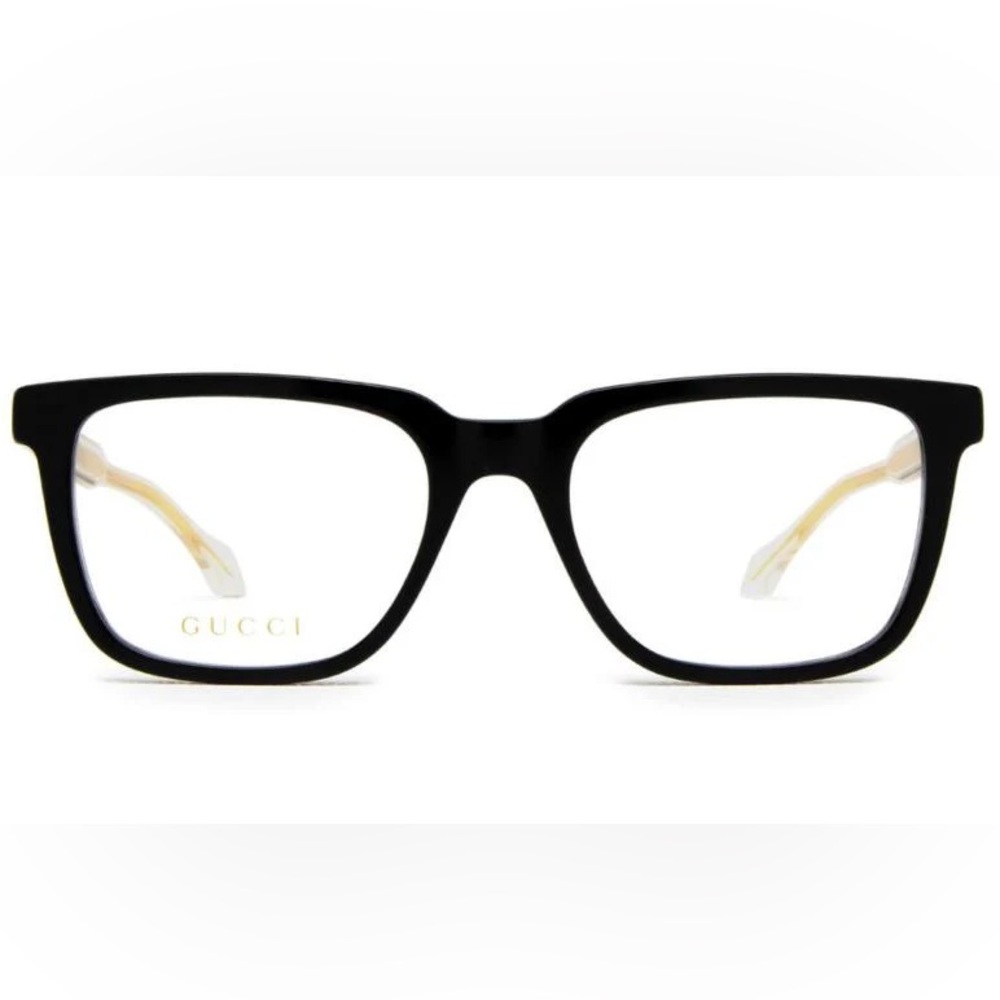 Gucci GG0560ON Square Eyeglasses 55mm Black Crystal Designer Optical Frames - Picture 2 of 16